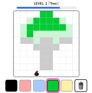 Pixel Dot Run プレイ画面