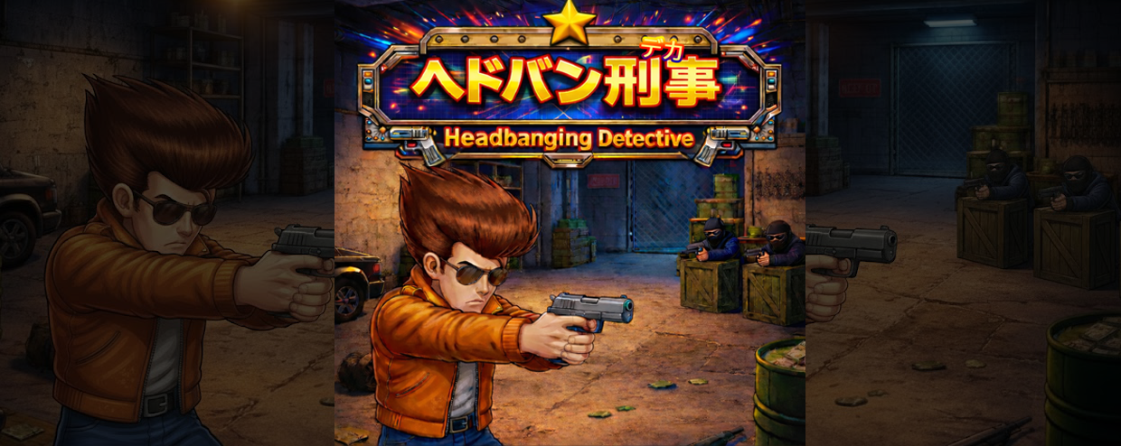 ヘドバン刑事 タイトル画面